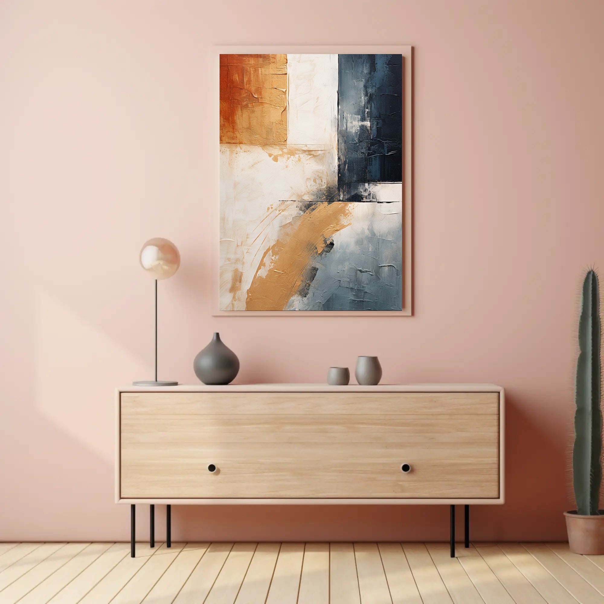Abstract Expression Abstract Poster