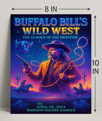 Buffalo Bill's Wild West Show Poster Art Print PosterGoat