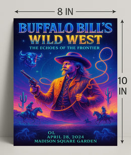 Buffalo Bill's Wild West Show Poster Art Print PosterGoat