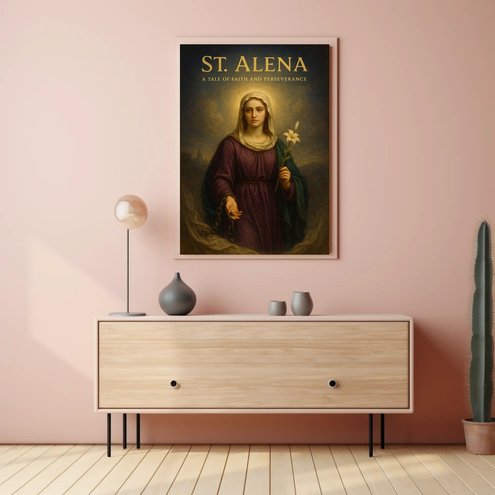 St. Alena A Tale of Faith and Perseverance Poster PosterGoat