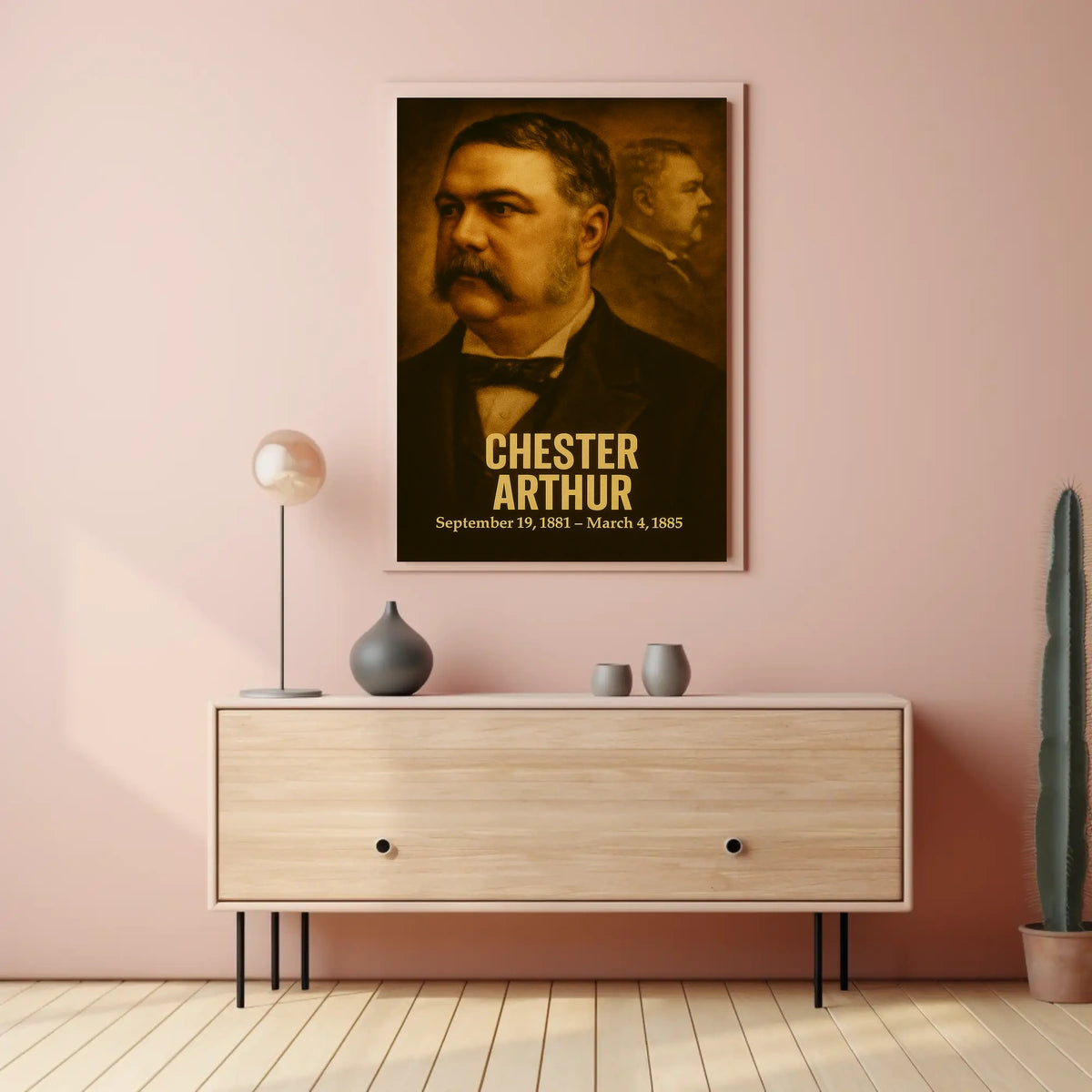 Chester Arthur 21St President Poster