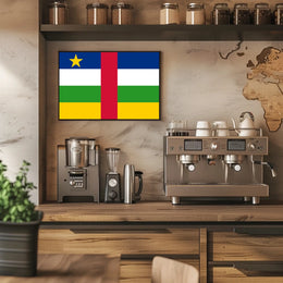 Central African Republic Flag Poster