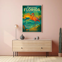 Experience Florida Sunshine Forever Poster