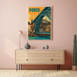 Porto Architectural Marvel Poster