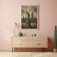 New York Skyline Poster