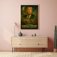 Donald Trump 45th President Poster