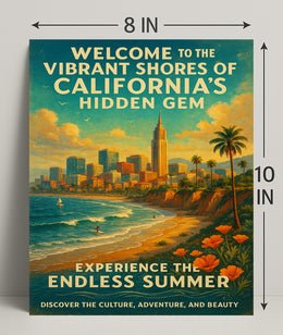 Welcome to Californias Hidden Gem Poster PosterGoat