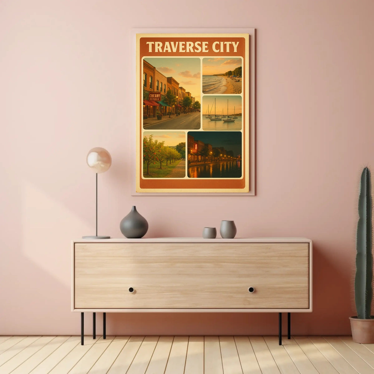 Traverse City Charm Poster