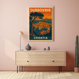 Discover Dubrovnik Poster