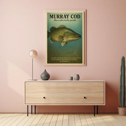 Murray Cod The Mighty Predator of Australia Poster