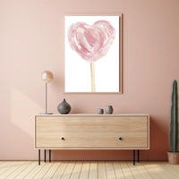 Heart of Sweetness Poster Romantic Wall Art Print