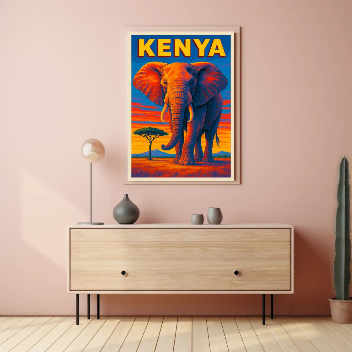 Majestic Kenya Poster
