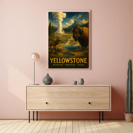 Yellowstone National Park Poster