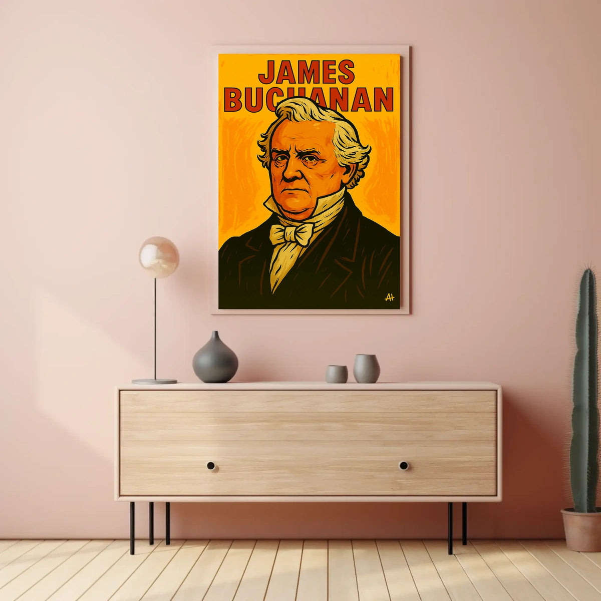 James Buchanan Poster