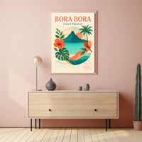 Bora Bora French Polynesia Poster PosterGoat