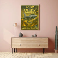 F-16C Fighting Falcon Poster PosterGoat