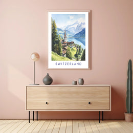 Scenic Switzerland Poster PosterGoat