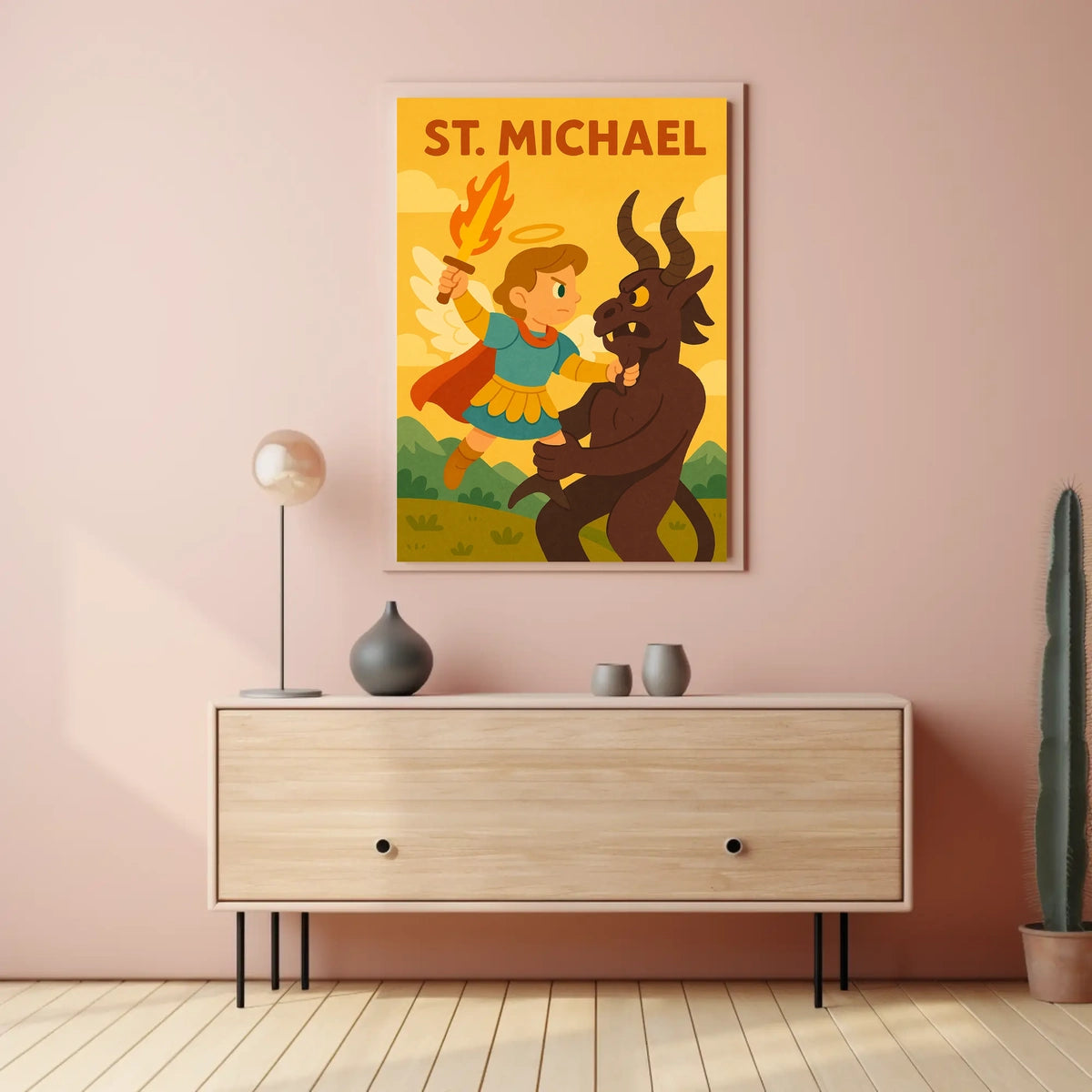 St. MichaelS Valor Poster