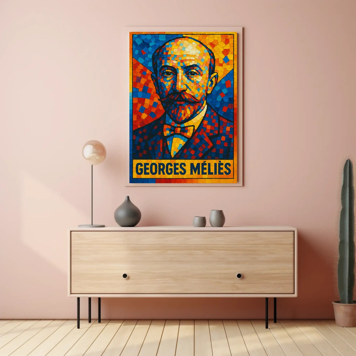 Georges Méliès Cinematic Pioneer Poster
