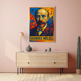 Georges Méliès Cinematic Pioneer Poster