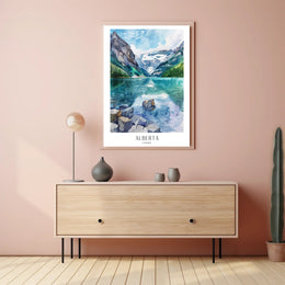Serene Landscapes of Alberta Poster PosterGoat