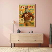 Jim Thorpe Athletic Legend Poster