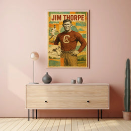 Jim Thorpe Athletic Legend Poster