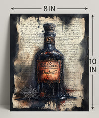 Vintage Potion Bottle Vintage Poster