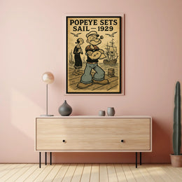 Popeye 1929 Art Poster POP-01