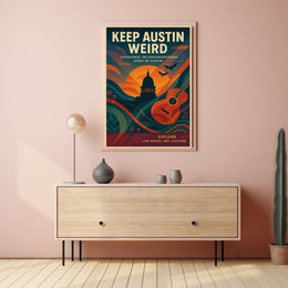 Keep Austin Weird Poster