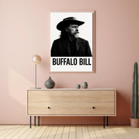 Buffalo Bill Historic American Old West Heritage Poster