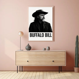Buffalo Bill Historic American Old West Heritage Poster