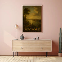 New York A Serene Landscape Poster