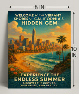 Californias Hidden Gem Poster PosterGoat