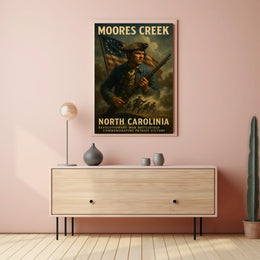 Moores Creek Revolutionary War Poster