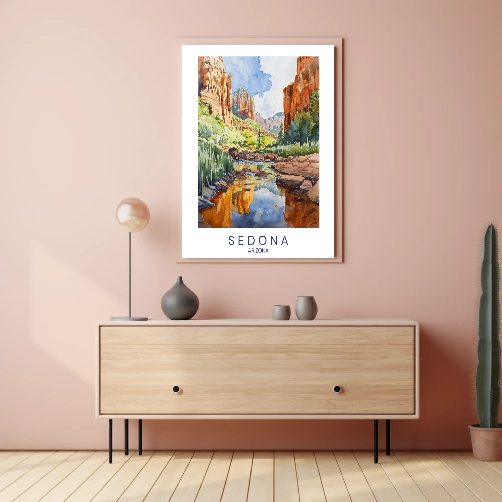 Serene Sedona Poster PosterGoat