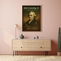 John Lansing Jr. A Luminary of Early American Jurisprudence Poster