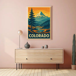 Majestic Colorado Landscape Poster