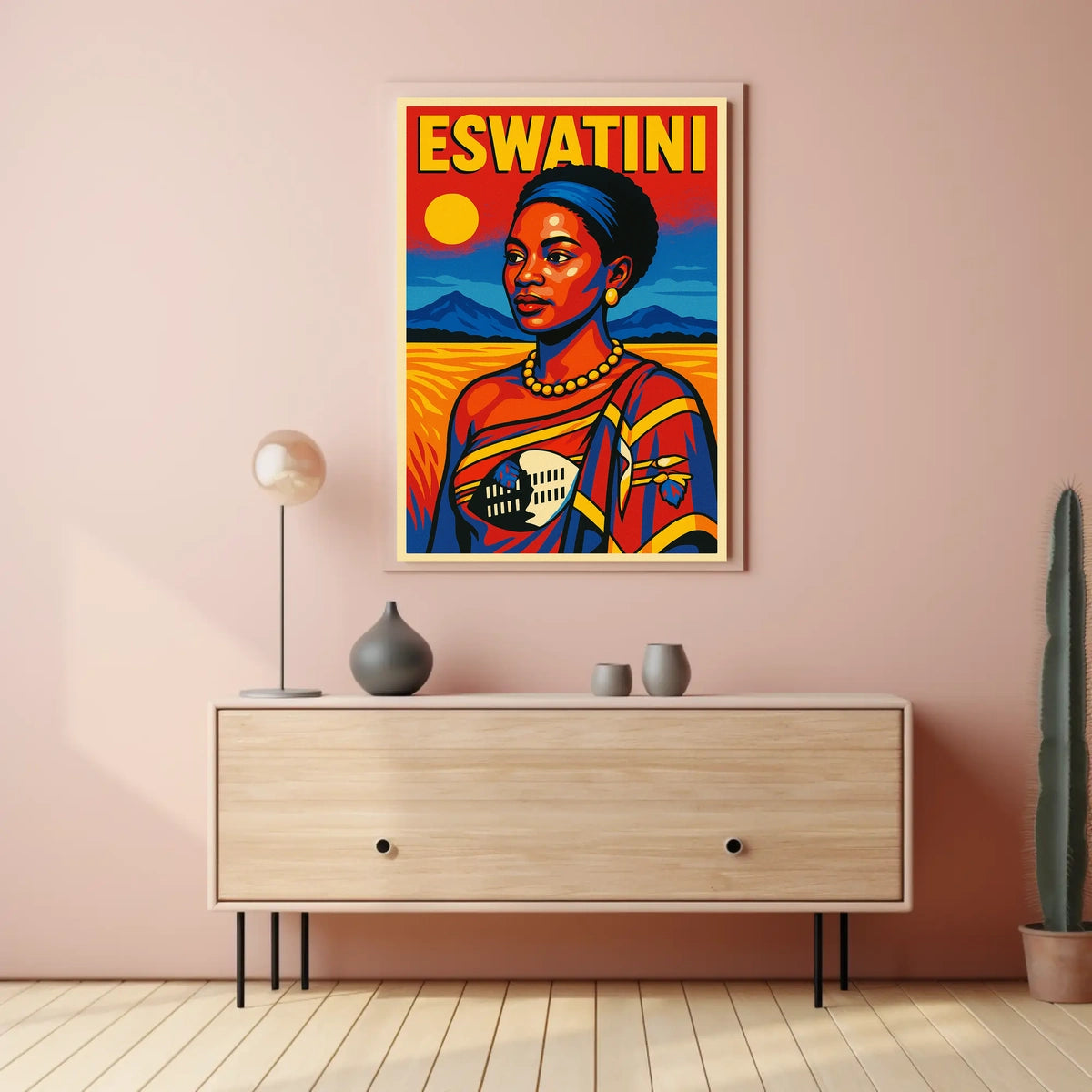 Eswatini Heritage Poster