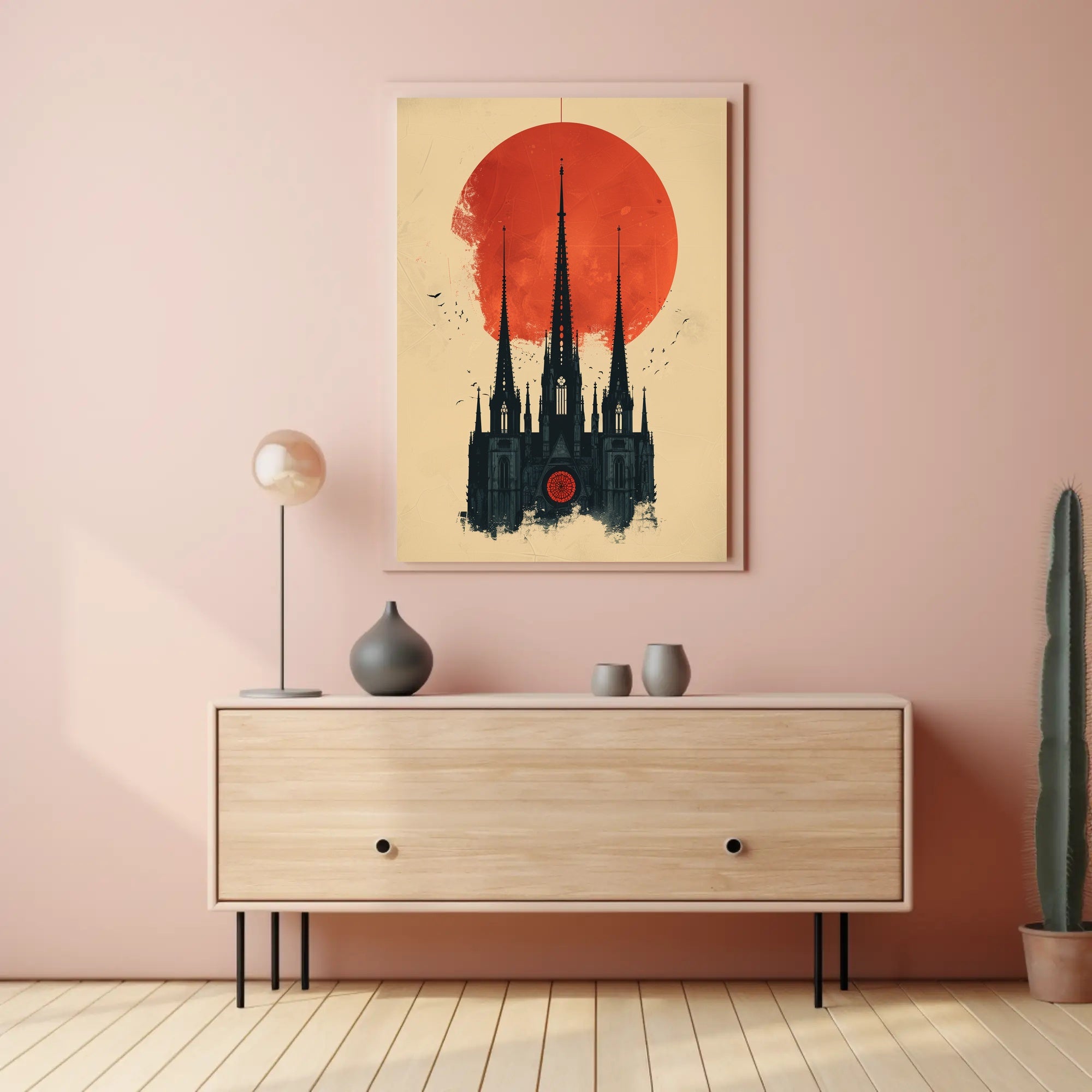 Mystical Owl in Enchanted Forest Art Poster PosterGoat