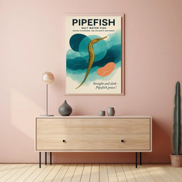 Pipefish Salt Water Elegance Poster