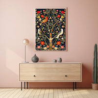 Enchanted Garden Tapestry William Morris Art Poster