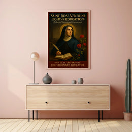 Saint Rose Venerini Educational Empowerment Heritage Poster PosterGoat