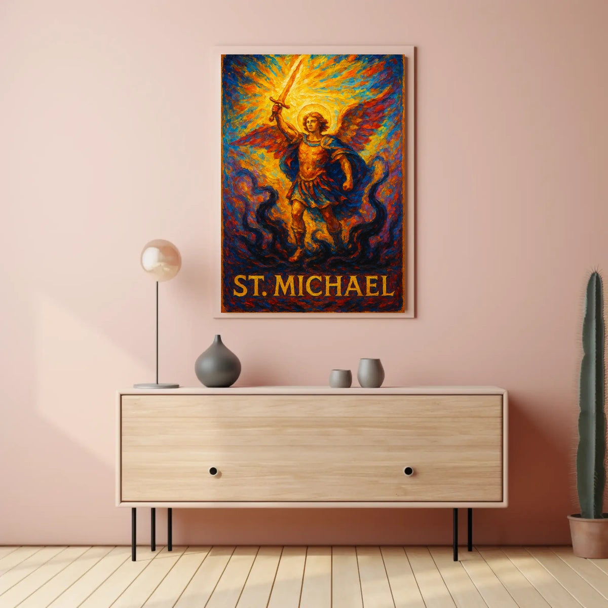 Archangel Michael Art poster