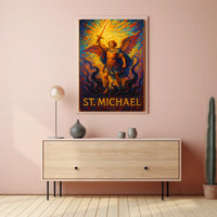 Archangel Michael Art poster