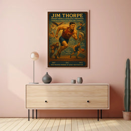 Celebrating Jim Thorpe's Legacy Poster