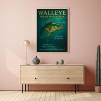 The Elusive Walleye Poster