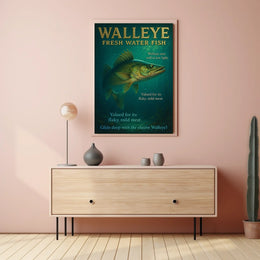 The Elusive Walleye Poster