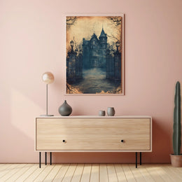 Victorian Mystery Mansion Cultural or Heritage Poster