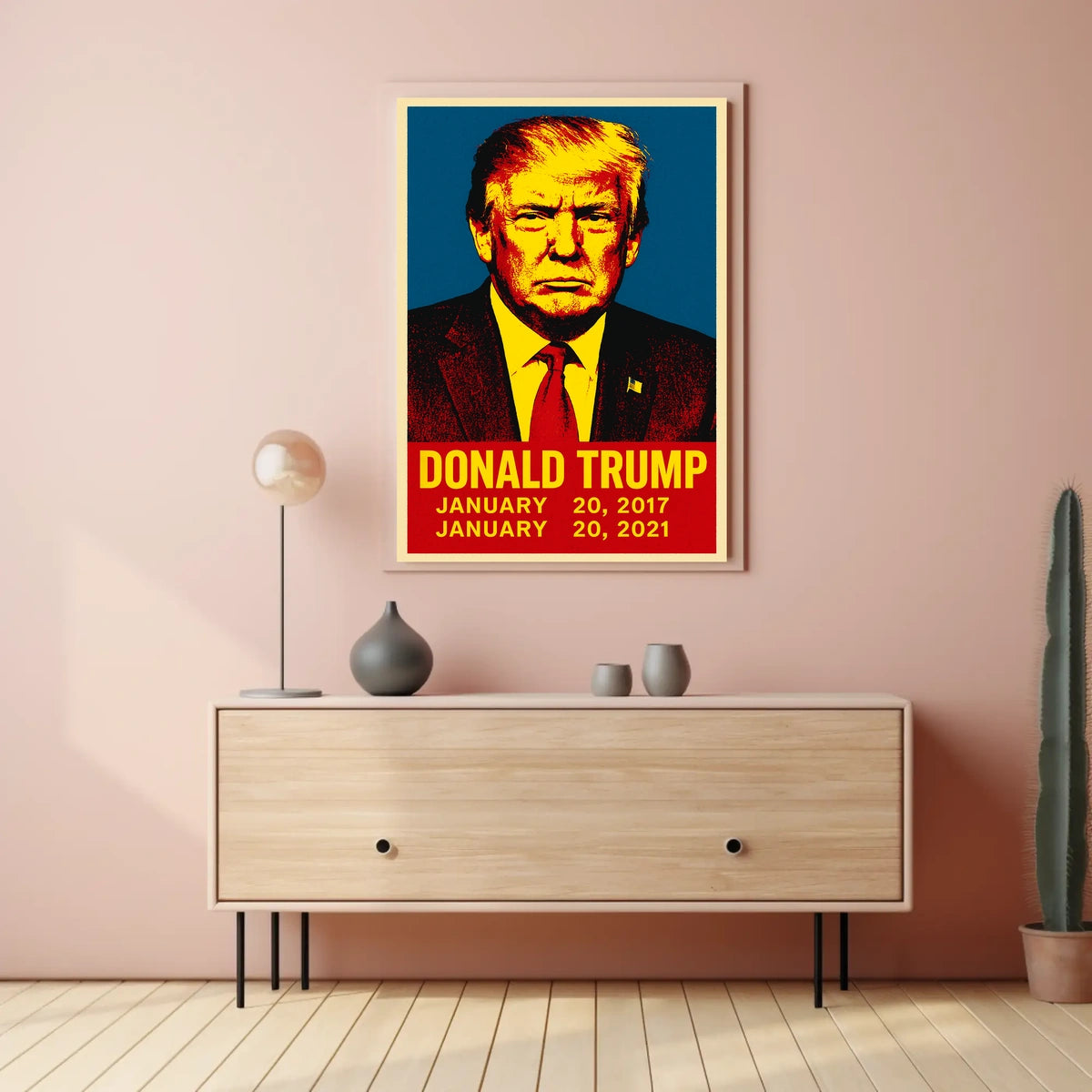 Donald Trump Presidential Term Poster